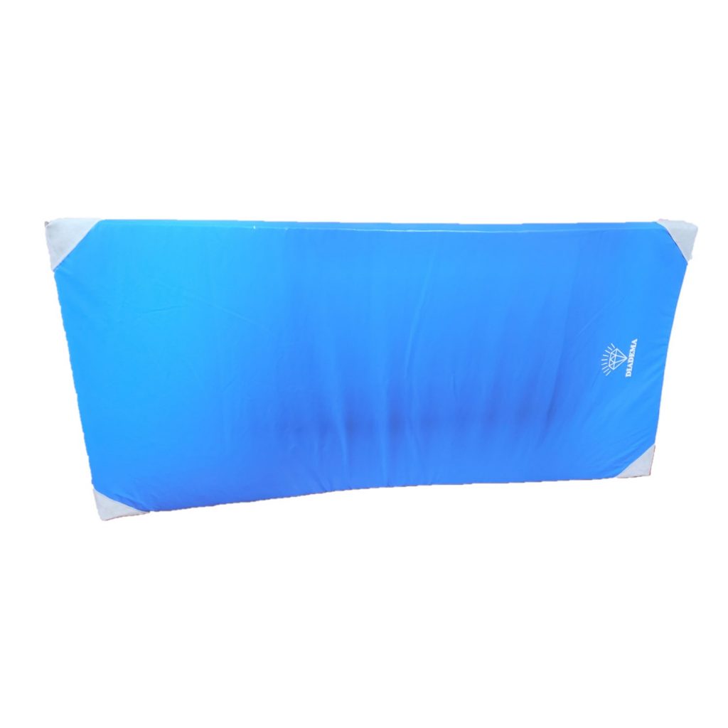Colchoneta 200x100x5 cm Tela Impermeable-Puntas de cuero-Densidad 60 kg/m³